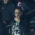 Joey Starr (JoeyStarr) dans les tribunes du parc des Princes à Paris, France, le 6 mars 2019 © Cyril Moreau/Bestimage