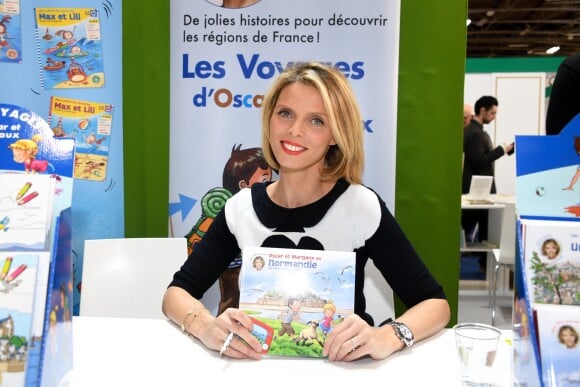 Sylvie Tellier - Salon du Livre à la Porte de Versailles de Paris, le 17 mars 2019. © Lionel Urman/Bestimage