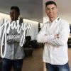 Cristiano Ronaldo ouvre une clinique de greffe de cheveux "Insparya Hair Clinic'" à Madrid, Espagne, le 18 mars 2019.