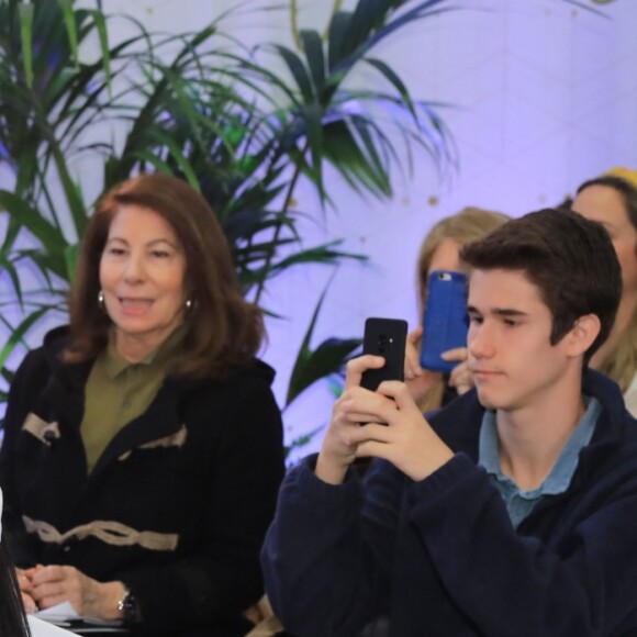 Cristiano Ronaldo ouvre une clinique de greffe de cheveux "Insparya Hair Clinic'" à Madrid, Espagne, le 18 mars 2019.