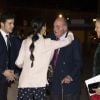 Le roi Juan Carlos Ier d'Espagne, marqué au visage en raison d'une récente intervention chirurgicale, assistait le 22 mars 2019 au gala de présentation de la prochaine Feria de San Isidro, aux arènes de Las Ventas à Madrid.