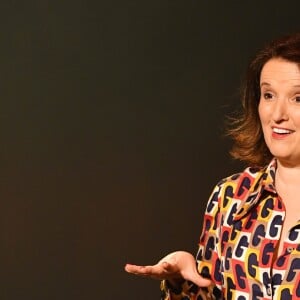 Anne Roumanoff lors des 14e Sérénissimes de l'Humour au Grimaldi Forum, à Monaco, pour la dernière soirée du festival le 23 mars 2019. © Bruno Bebert/Bestimage