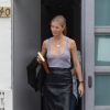Exclusif - Gwyneth Paltrow quitte un rendez-vous d'affaire à Los Angeles le 15 janvier 2019.