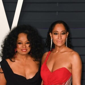 Diana Ross et sa fille Tracee Ellis Ross à Los Angeles, le 24 février 2019.