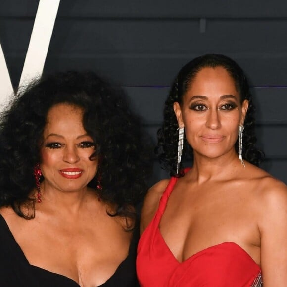 Diana Ross et Tracee Ellis Ross à Los Angeles, le 24 février 2019.