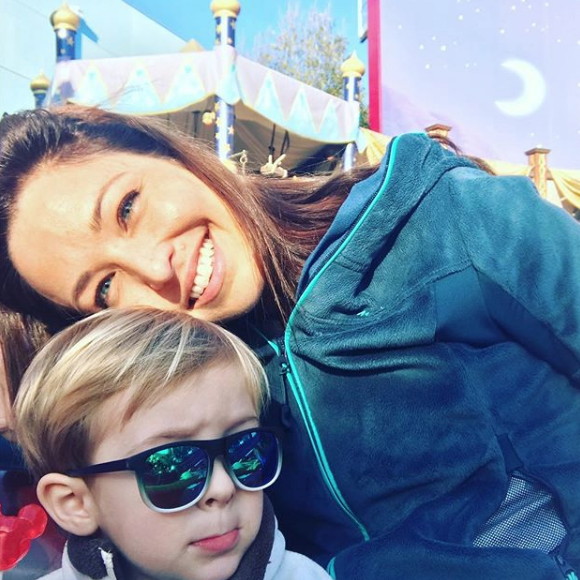 Natasha St-Pier et son fils sur Instagram, le 16 février 2019.
