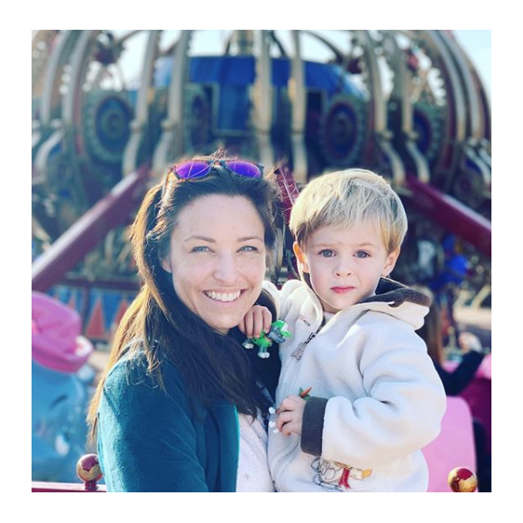 Natasha St-Pier et son fils sur Instagram, le 15 février 2019.