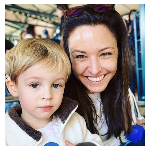 Natasha St-Pier et son fils sur Instagram, le 15 février 2019.
