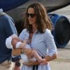 Exclusif -Pippa Middleton, son mari James Matthews, leur fils Arthur et toute la famille Middleton, à Saint-Barthélémy, le 8 janvier 2019.