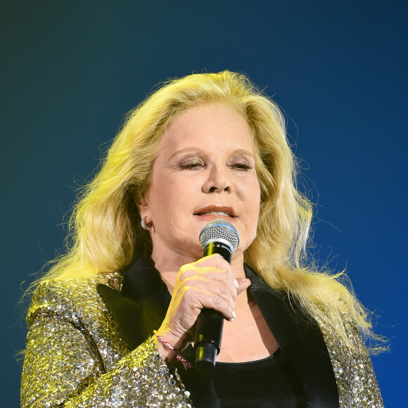 Sylvie Vartan en concert La Palestre, au Cannet, le 29 novembre 2018.