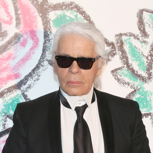 Karl Lagerfeld - Bal de la Rose "Art Deco" à Monaco le 28 mars 2015.