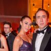 Nicolas Cage et sa compagne Erika Koike au ball des juristes au palais Hofburg à Vienne, Autriche, le 7 mars 2019