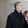 Louis Garrel - Hommage à Agnès Varda à la Cinémathèque française avant ses obsèques au cimetière du Montparnasse à Paris le 2 avril 2019.