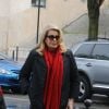 Catherine Deneuve arrive à l'hommage à Agnès Varda à la Cinémathèque française avant ses obsèques au cimetière du Montparnasse à Paris, France, le 2 avril 2019.