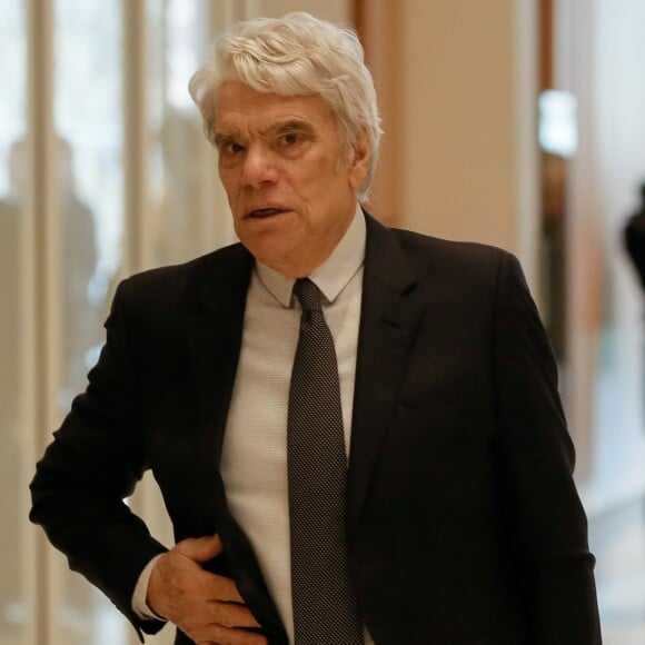 Bernard Tapie - Arrivées au Tribunal de Paris, Batignolles - 11e chambre correctionnelle, 2e section pour le procès de Bernard Tapie le 18 mars 2019.