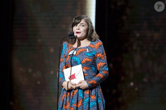 Blanche Gardin - 43e cérémonie des C2sar à la salle Pleyel à Paris, le 2 mars 2018. © Dominique Jacovides - Olivier Borde / Bestimage