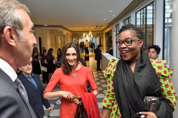 Exclusif - Eric Sebban, guest et Claudia Tagbo - 2ème Gala caritatif de l'Institut Rafaël "Maison de l'après Cancer" au Pavillon d'Armenonville à Paris le 4 avril 2019. © Erez Lichtfeld/Bestimage