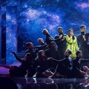 Exclusif - Jenifer lors de l'enregistrement de l'émission "Les 40 ans de Starmania" les stars chantent pour le Sidaction au Palais des Congrès à Paris, le 29 mars 2019. © Pierre Perusseau/Bestimage