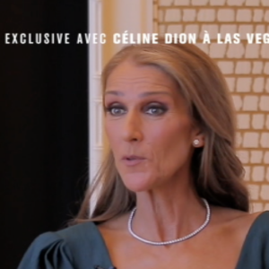 Céline Dion évoque son rôle d'égérie L'Oréal Paris lors d'une conférence de presse à Las Vegas, fin mars. Extrait de l'émission "50' inside" du 6 avril 2019.