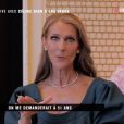 Céline Dion évoque son rôle d'égérie L'Oréal Paris lors d'une conférence de presse à Las Vegas, fin mars. Extrait de l'émission "50' inside" du 6 avril 2019.