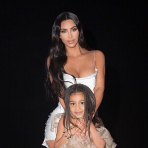 Kim Kardashian et sa fille North. Décembre 2018.