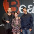 Roland Moller, Lola le Lann, Jérémie Guez - Photocall de la cérémonie de clôture de la 11ème édition du festival international du film policier de Beaune, le 6 avril 2019. © CVS/Bestimage06/04/2019 - 