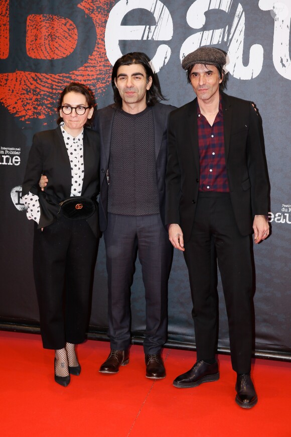 Nurhan Sekerci-Porst (productrice), Fatih Akin, Samuel Benchetrit - Troisième jour de la 11ème édition du festival international du film policier de Beaune le 5 avril 2019. © CVS/Bestimage05/04/2019 - Beaune