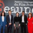 Esther Garrel (membre du jury Sang Neuf), Frédéric Tellier (membre du jury Sang Neuf), Diane Rouxel (membre du jury Sang Neuf), Samuel Benchetrit (membre du jury Sang Neuf), Iris Bry (membre du jury Sang Neuf) au photocall de la cérémonie d'ouverture de la 11ème édition du festival international du film policier de Beaune, France, le 3 avril 2019. © CVS/Bestimage  Celebs attending the 11th Beaune International Thriller Film Festival: Opening Ceremony in Beaune, France on April 3, 2019.03/04/2019 - Beaune