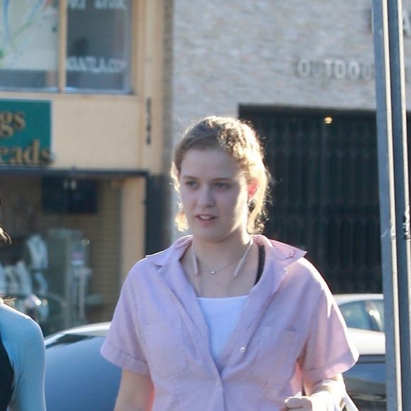 Exclusif - Felicity Huffman et sa fille Georgia Macy sont allées faire du shopping à West Hollywood, le 30 mars 2019.