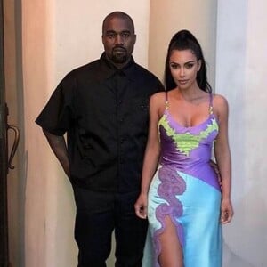 Kanye West et Kim Kardashian. Mars 2019.