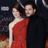Kit Harrington et sa femme Rose Leslie à la première de "Game of Thrones - Saison 8" au Radio City Music Hall à New York, le 3 avril 2019.