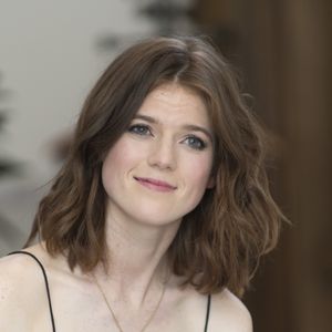 Rose Leslie lors d'une conférence de presse pour la promotion de la série "The Good Fight" à West Hollywood, le 20 octobre 2017.