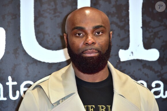 Kaaris (Okou Gnakouri) (L'équipe du film "Braqueurs The Crew") - Hommage à Brian De Palma lors du 3ème jour du 8ème Festival International du film policier de Beaune le 1er avril 2016. © Giancarlo Gorassini/Bestimage