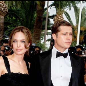 Brad Pitt et Angelina Jolie au Festival de Cannes en 2007.