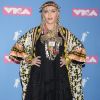 Madonna - Pressroom des MTV Video Music Awards 2018 au Radio City Music Hall à New York, le 20 août 2018.