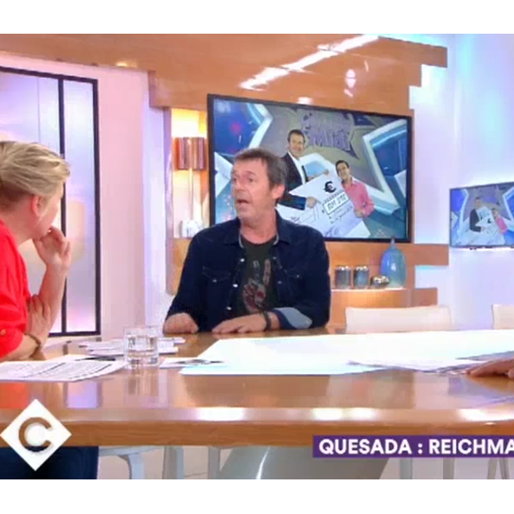 Jean-Luc Reichmann dans "C à vous" - 15 avril 2019, sur France 5