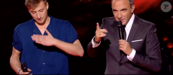 Godi dans "The Voice 8" sur TF1, le 20 avril 2019.