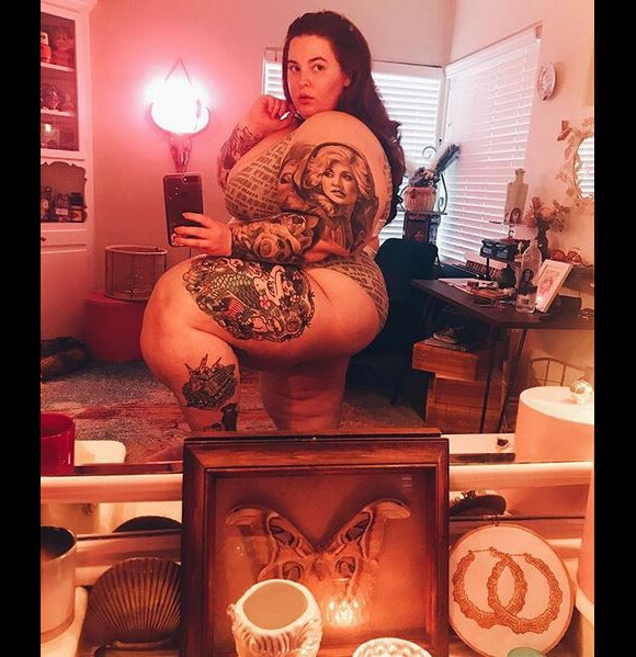 Selfie de Tess Holliday. Avril 2019.