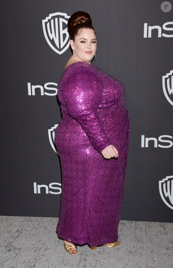 Tess Holliday à l'after party InStyle and Warner Bros lors de la 76ème cérémonie annuelle des Golden Globe Awards au Beverly Hilton Hotel à Los Angeles, Californie, Etats-Unis, le 6 janver 2019.