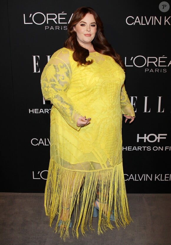 Tess Holliday à la 25ème soirée annuelle ELLE Women à l'hôtel Four Seasons à Hollywood, le 15 octobre 2018