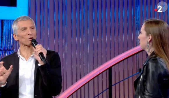 Nathalie de "N'oubliez pas les paroles" annonce sa grossesse - mardi 16 avril 2019, sur France 2