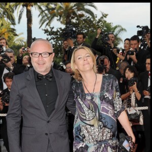 Olivier Baroux et sa femme Coralie à Cannes en 2009.