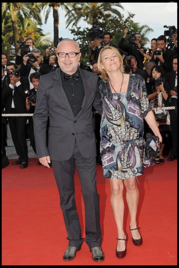 Olivier Baroux et sa femme Coralie à Cannes en 2009.