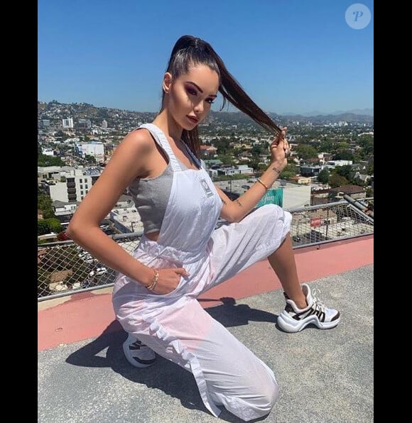 Nabilla a dévoilé des photos de son escapade à Los Angeles, sur Instagram. Avril 2019.