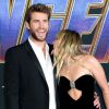 Miley Cyrus et son mari Liam Hemsworth - Avant-première du film "Avengers : Endgame" à Los Angeles, le 22 avril 2019.