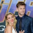 Chris Hemsworth et sa femme Elsa Pataky - Avant-première du film "Avengers: Endgame" à Los Angeles, le 22 avril 2019.