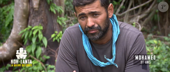 Mohamed dans "Koh-Lanta, la guerre des chefs", épisode diffusé vendredi 3 mai 2019 sur TF1.