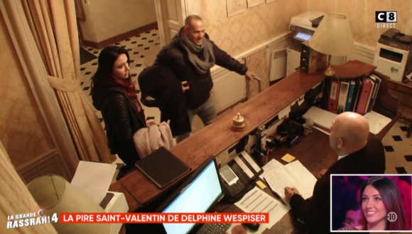 Delphine Wespiser piégée par Cyril Hanouna dans "La grande rassrah 4" - jeudi 25 avril 2019, sur C8