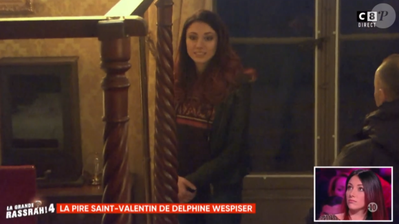 Delphine Wespiser piégée par Cyril Hanouna dans "La grande rassrah 4" - jeudi 25 avril 2019, sur C8