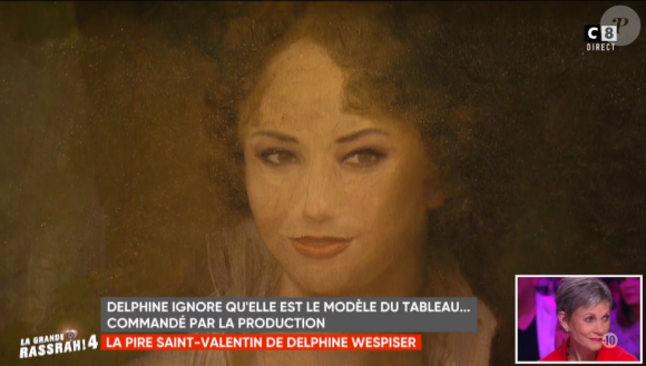 Delphine Wespiser piégée par Cyril Hanouna dans "La grande rassrah 4" - jeudi 25 avril 2019, sur C8